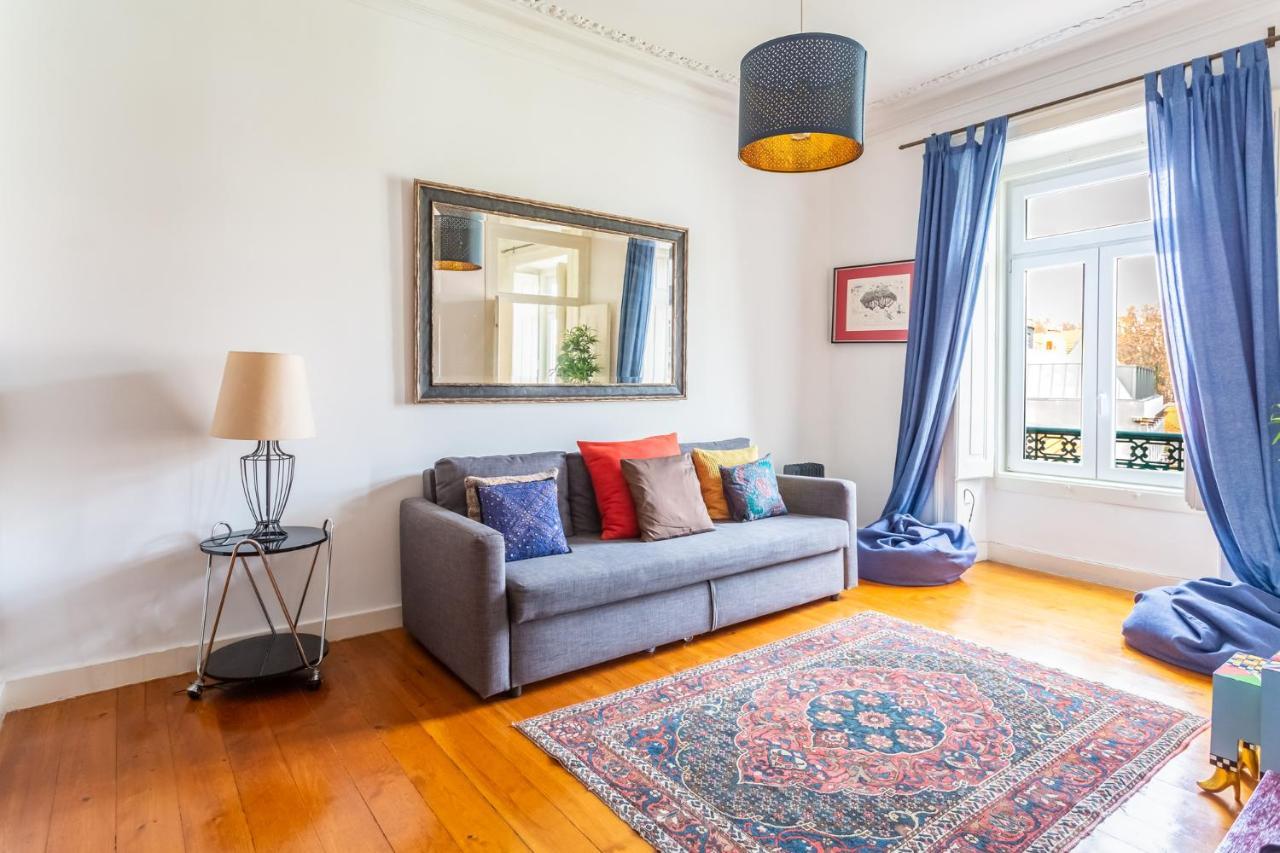 Bright 2 bedroom Apt 100m from Av. Liberdade Lisboa Eksteriør billede
