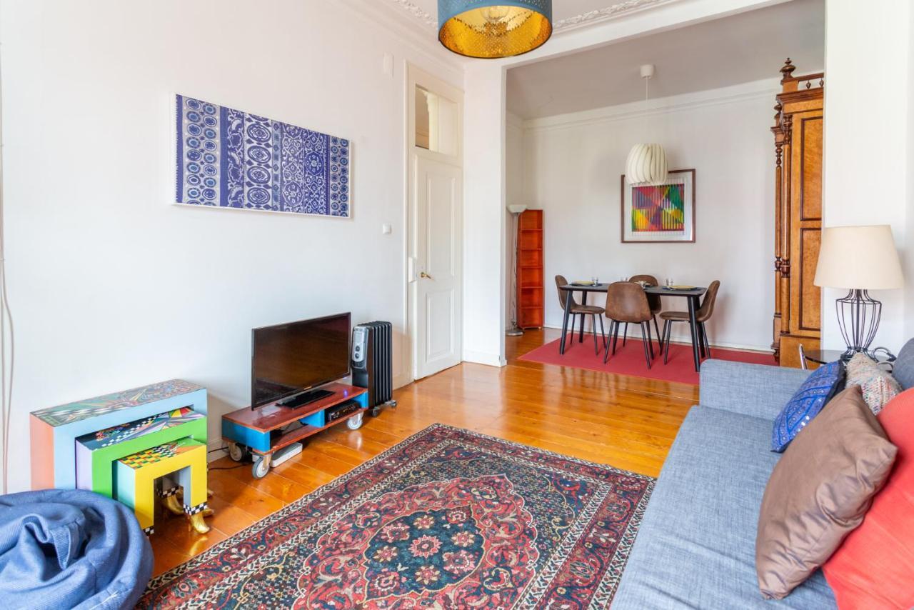Bright 2 bedroom Apt 100m from Av. Liberdade Lisboa Eksteriør billede
